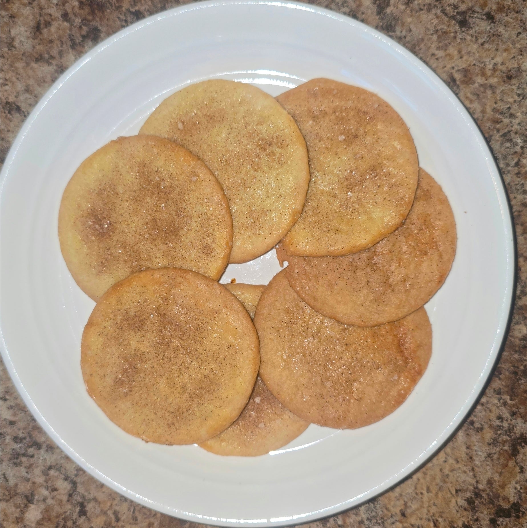Sand Tarts (Cinnamon Sugar)